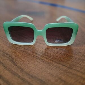 Target Green Ombre Square Glasses